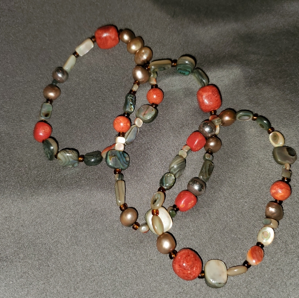 Tuscan Sun stretch bracelets